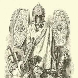 Trophy of Roman arms (engraving)