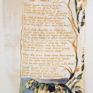 The Tyger, from Songs of Innocence
