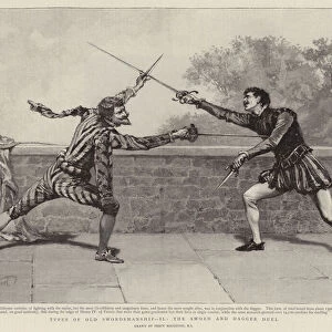 Types of Old Swordsmanship II, the Sword and Dagger Duel (engraving)