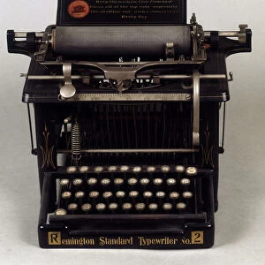 Typewriter, Model Remington, 1873