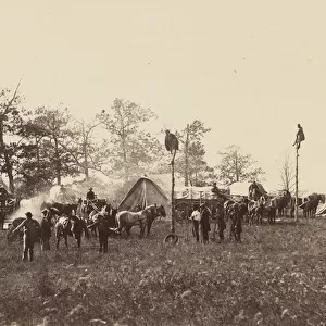 U. S. Military Telegraph Construction Corps. April, 1864
