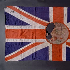 Union Jack flag used by the British South Africa Company, Rhodesia, 1890-1923 (fabric)