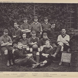 University College Association XI, 1892-3 (b / w photo)