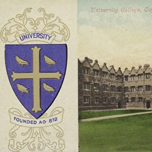 University College, Oxford (colour photo)