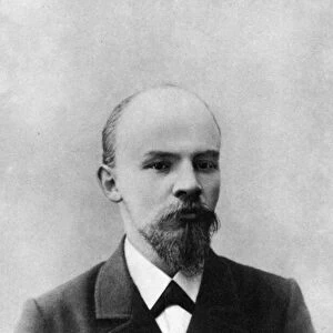 V. I. Ulyanov, Moscow, 1900 (b / w photo)
