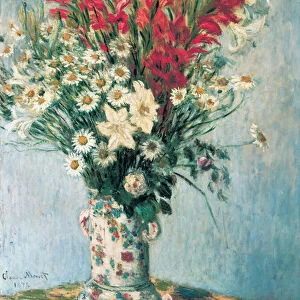 Vase of flowers, 1878 (oil on canvas)