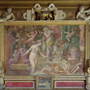 Venus at the Fountain, from the Galerie Francois I, 1535-40 (fresco)