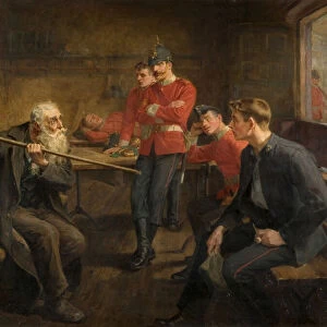 The Veteran, 1896 (oil on canvas)