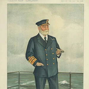 Vice-Admiral Sir Frederick William Fisher (colour litho)