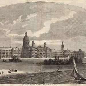 The Victoria Hospital at Netley near Southampton (engraving)