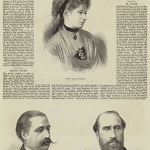 Victorian Opera Singers (engraving)