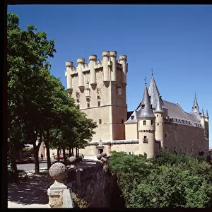 View of the alcazar, 12th-13th century
