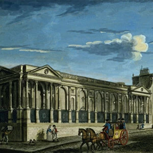 A View of the Bank of England, Threadneedle Street, London, printed for Bowles and Carver