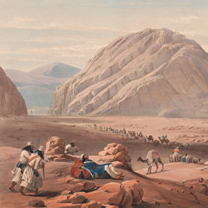 View of the Mountain Baba-Naunee, c. 1839 (lithograph, tinted)