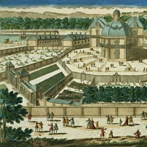 View and Perspective of the Salon de la Menagerie at Versailles