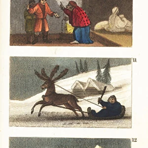 Views in Lapland, early 19th century