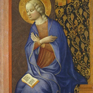 The Virgin Annunciate, c. 1430 (tempera on panel)