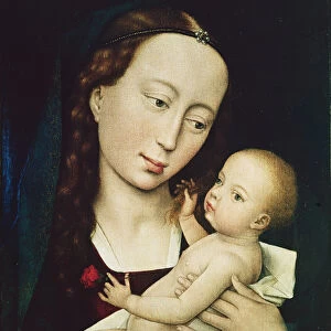 The Virgin and Child, 1455 (oil on panel)