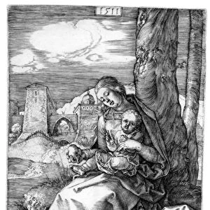 The Virgin and Child with the Pear, 1511 (engraving)