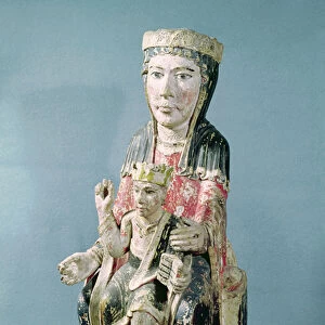Virgin and Child (polychrome wood)