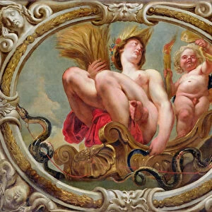Virgo, from the Signs of the Zodiac (oil on canvas) (see also 196701 to 196710)