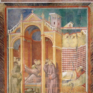 The Vision of Brother Agostino and the Bishop of Assisi, 1297-99 (fresco)