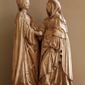 Visitation: Mary visits Elisabeth. Statuette of the Trojan school of the 16th century