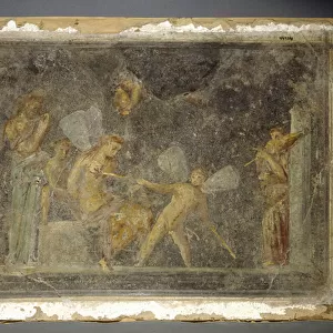 Wall painting, Pompeii, Roman, 1st century (fresco)