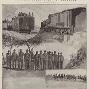 The War, Operations in Rhodesia (litho)
