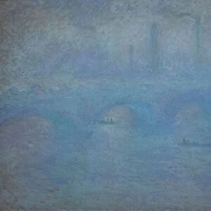 Waterloo Bridge. Effect of Fog, 1903 (oil on canvas)