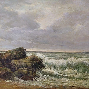 The Wave, 1869 (oil on canvas)