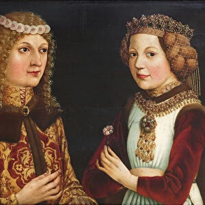 Wedding portrait of Ladislaus the Posthumous (Ladislas de Habsbourg dit le Posthume
