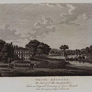 White Knights, The Seat of Sir Henry Englefield, Berkshire (engraving)
