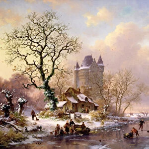 Winter Landscape with a Castle