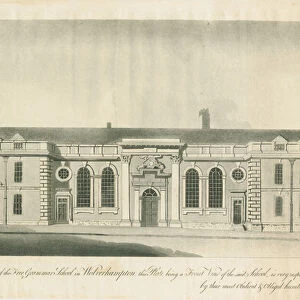 Wolverhampton - Grammar School: engraving, nd [1797] (print)