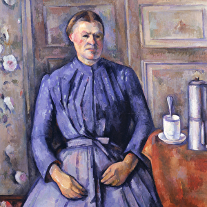 Woman with a Coffee Pot, c. 1890-95 (oil on canvas)