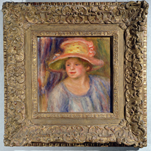 Woman with a hat, c. 1915-19 ? (oil on canvas)
