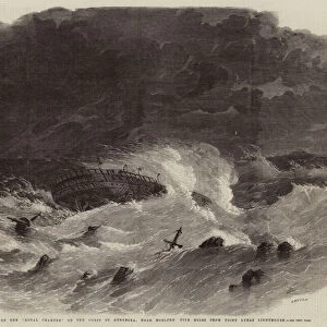 The Wreck of the "Royal Charter"on the Coast of Anglesea, near Moelfre Five Miles from Point Lynas Lighthouse (engraving)