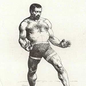 Wrestler (engraving)
