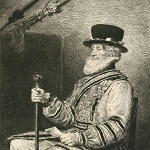 A Yeoman of the Guard (engraving)