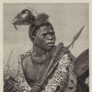 A Young Kaffir Chief (engraving)