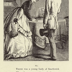 There was a young Lady of Smethwick (engraving)