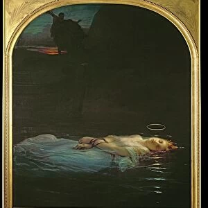The Young Martyr, 1855 (oil on canvas)