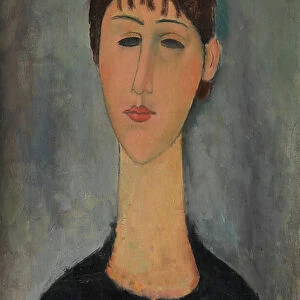 Young Woman (Anna Zborowska), 1918 (oil on canvas)