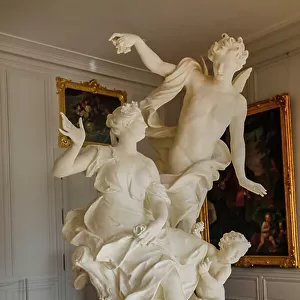 Zephyra and Flora, 1713-1726 (marble sculpture)