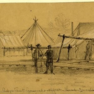 Adjutant Generals office head quarters, Army of the Potomac, 1863 ca