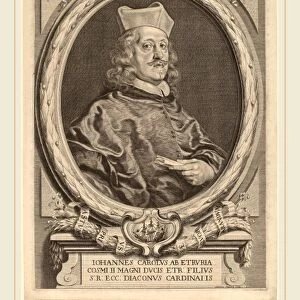 Adriaen Haelwegh (Dutch, 1637-after 1696), Cardinal Giovanni Carlo dei Medici, before