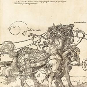 Albrecht DaOErer (German, 1471 - 1528), The Triumphal Chariot of Maximilian I (The