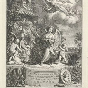 Allegory Writing Art Title page Amsterdam political