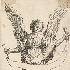 Angel Banderole Etching first state three sheet